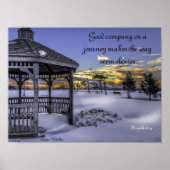 良い会社の風景写真 ポスター (正面)