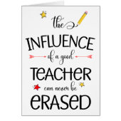 良い先生の影響は消せない (正面)