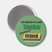 良い先生の影響は消せない マグネット (正面/裏面)