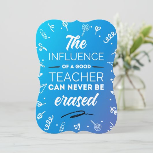 良い先生 サンキューカード (スタンド正面)