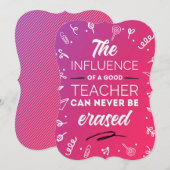 良い先生 サンキューカード (正面/裏面)