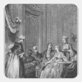 良い前兆 スクエアシール (正面)