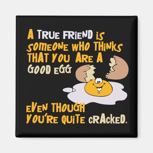 良い卵マグネット マグネット (正面)