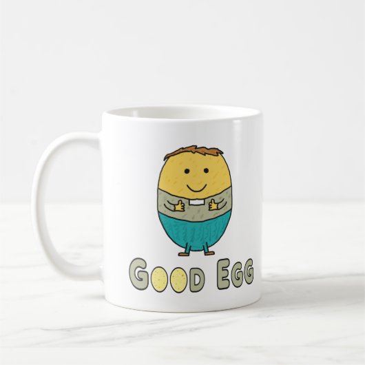 良い卵 コーヒーマグカップ (左)