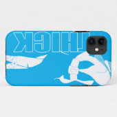 良い厚い – 女性の水玉模様ドレス Case-Mate iPhoneケース (裏面(横))