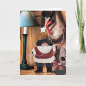 良い友人にクリスマスの挨拶 カード (正面)