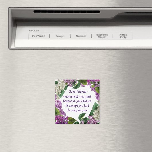 良い友人に理解される感動的引用文 マグネット (インサイチュ (食洗機))