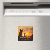 良い友人は暗闇の中であなたと座る引用文 マグネット (インサイチュ (食洗機))