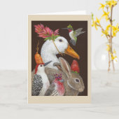 「良い友達が数人」グリーティングカード カード (黄色い花)