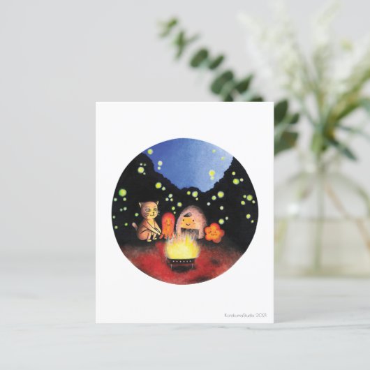 良い友達とキャンプ火災 (スタンド正面)