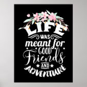 良い友達と冒険 ポスター (正面)