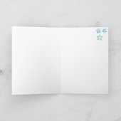 良い友達は星のようだ！ サンキューカード (内部)