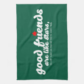 良い友達は星のようなもの キッチンタオル (縦)