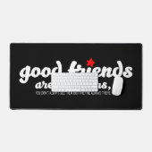 良い友達は星のようなもの デスクマット (キーボード&マウス)