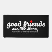 良い友達は星のようなもの デスクマット (正面)