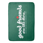 良い友達は星のようなもの バスマット (正面縦)