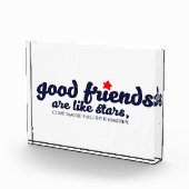 良い友達は星のようなもの フォトブロック (右)