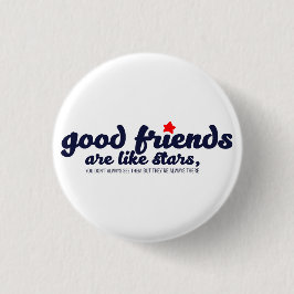 良い友達は星のようなもの 缶バッジ