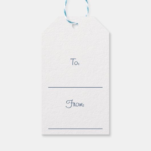 良い友達は星のような感動的引用文 ギフトタグ (裏面)