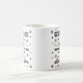 良い友達は星のような感動的引用文 コーヒーマグカップ (中央)