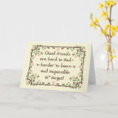 良い友達 カード (黄色い花)