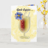 良い友達 カード (黄色い花)