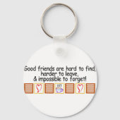 良い友達 キーホルダー (正面)