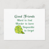 良い友達 ポストカード (正面)