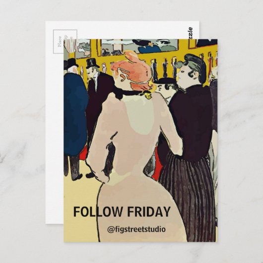 良い友達 ポストカード (正面/裏面)