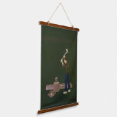 良い壁のタペストリーのためのつる木材を切る 吊り下げ型タペストリー (傾斜あり)