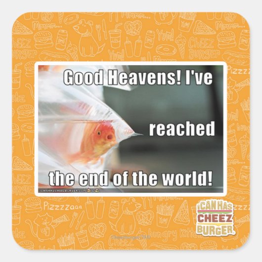 良い天国! スクエアシール (正面)