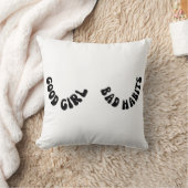 良い女の子の悪い習慣 クッション (ブランケット)