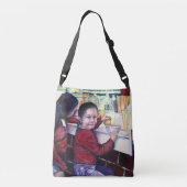 良い女の子はみんなアイスクリームをもらう クロスボディバッグ (裏面)