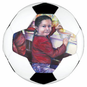 良い女の子はみんなアイスクリームをもらう サッカーボール