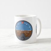 良い姿勢 – 姿勢インジケータマグ コーヒーマグカップ (正面右)