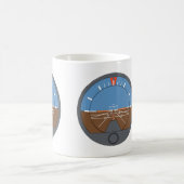 良い姿勢 – 姿勢インジケータマグ コーヒーマグカップ (中央)