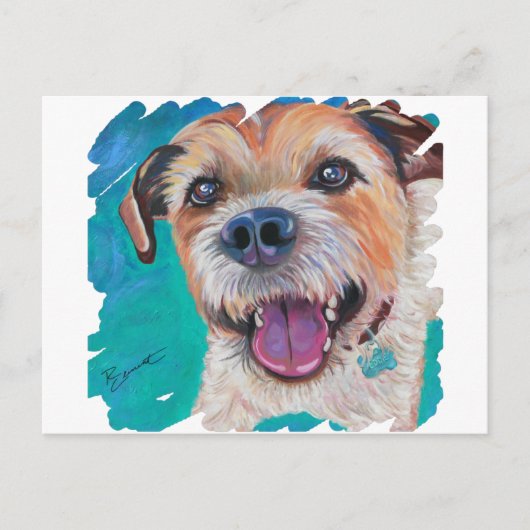 良い子だエディ！ ポストカード (正面)