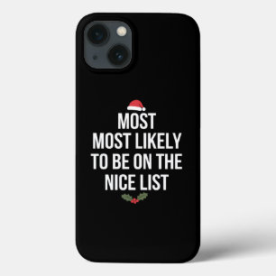 良い子のリストに入りそうなクリスマス iPhone 13ケース