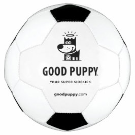 良い子犬のサッカーボール サッカーボール