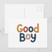 良い子 ポストカード (正面/裏面)