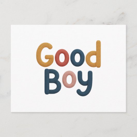 良い子 ポストカード (正面)