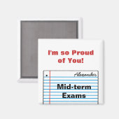 良い学校パーソナライズされた用磁石MM16gN マグネット (正面/裏面)