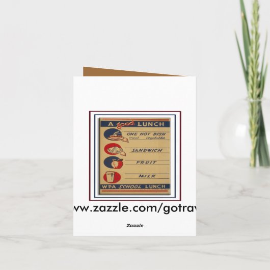 良い学校給食 カード (裏面)