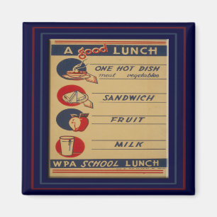 良い学校給食 マグネット