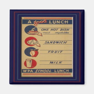 良い学校給食 マグネット