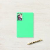 良い小さな女の子はメキシコ、アイスクリームを買う ポストイット (デスク上)