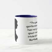 良い小説を楽しむオーステン引用文 マグカップ (中央)