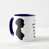 良い小説を楽しむオーステン引用文 マグカップ (正面左)