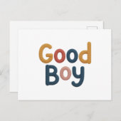 良い少年 ポストカード (正面/裏面)