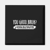 良い心の健康問題1 マグネット (正面)